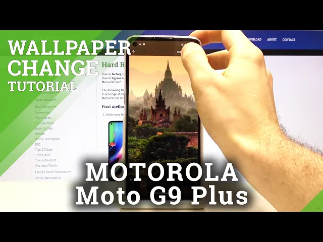 Video thumbnail for MOTOROLA Moto G9 Plus   Wallpaper