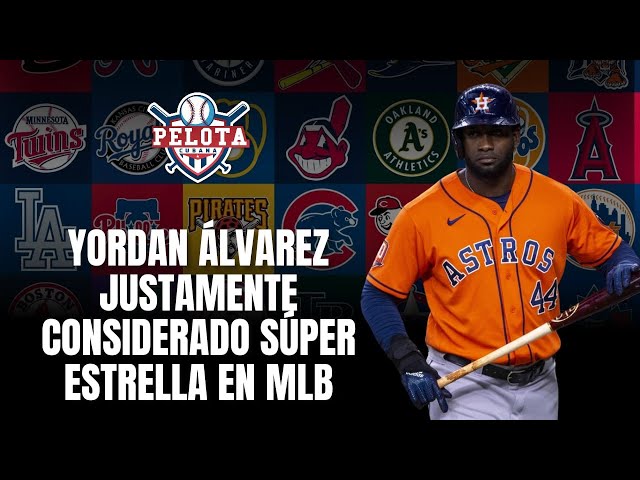 Video thumbnail for Yordan Álvarez justamente considerado Súper Estrella en MLB