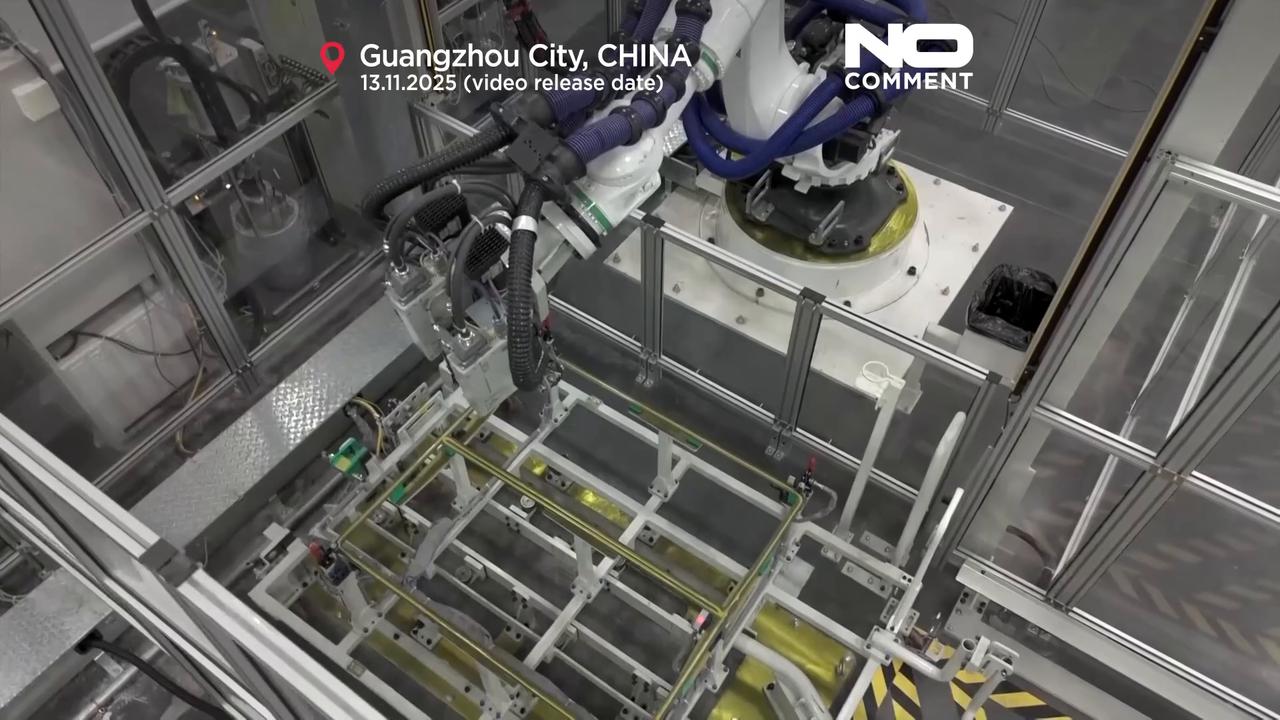 Video thumbnail for World’s first flying car factory begins production in China