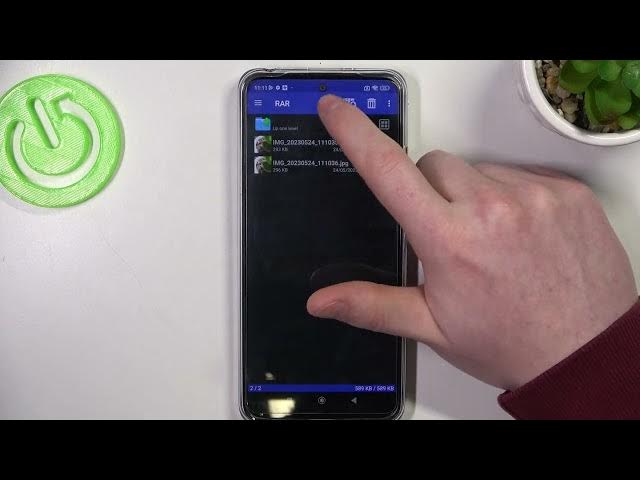 Video thumbnail for How to Pack Files into Archives on REDMI Note 12S - RAR App