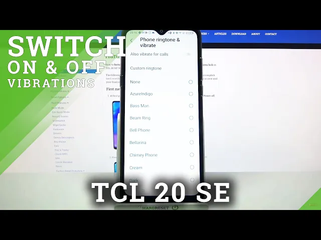 Video thumbnail for TCL 20 SE - How to Find & Manage Vibration Settings