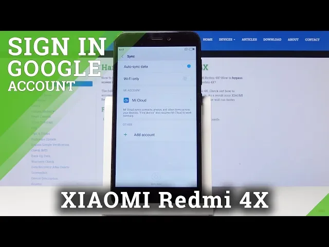 Video thumbnail for How to Add Google Account in XIAOMI Redmi 4X - Activate Google Backup
