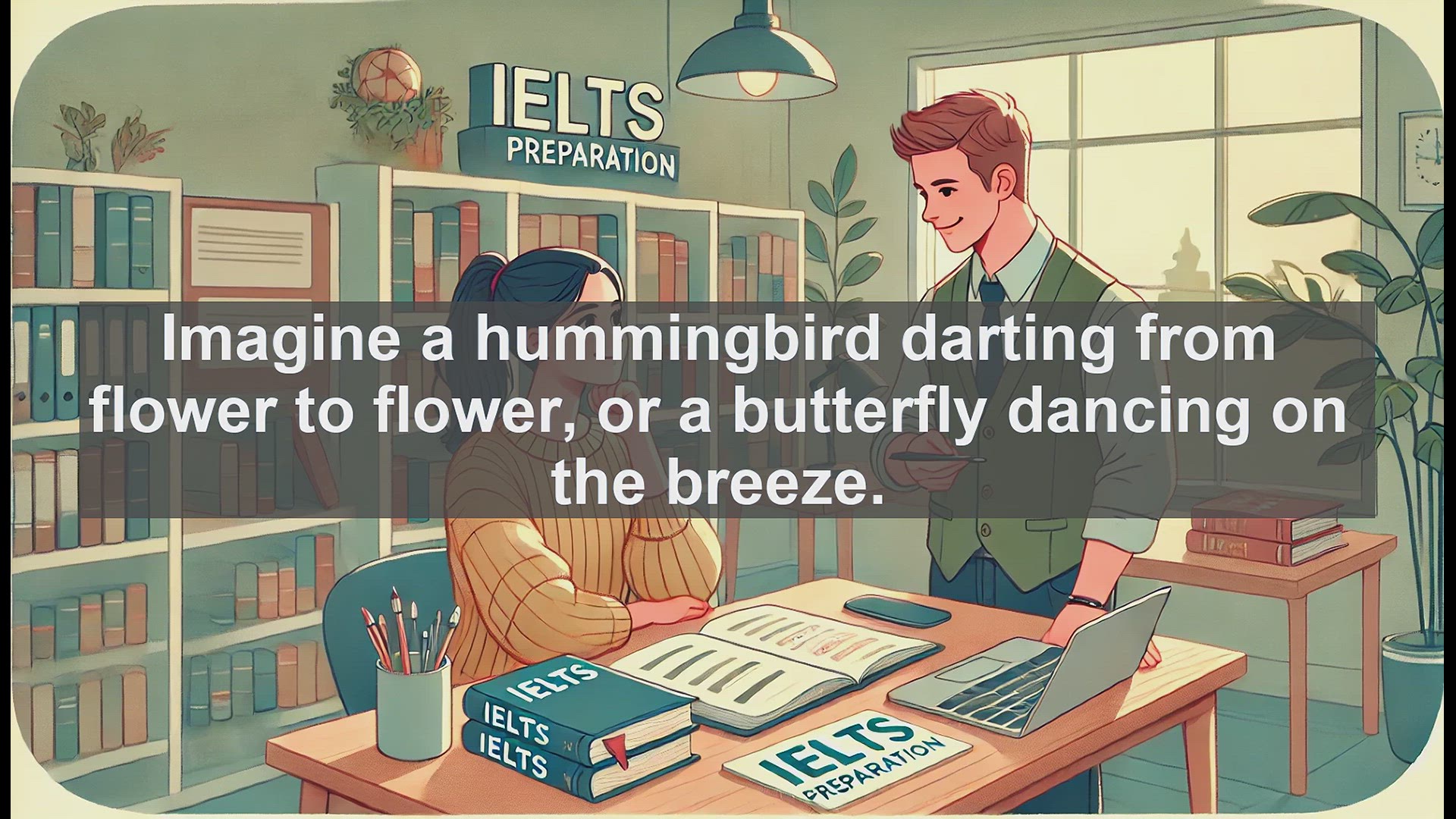'Video thumbnail for 2000 Must Know IELTS 9.0 Vocabulary - Master the Word 'Flit' for IELTS 9.0'