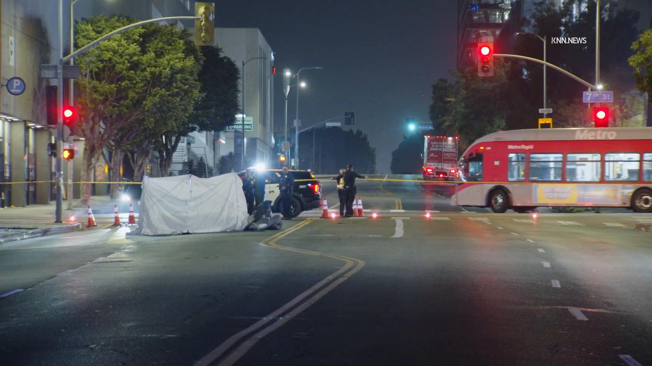 Video thumbnail for US, Los Angeles: Koreatown Fatal Autoped.
