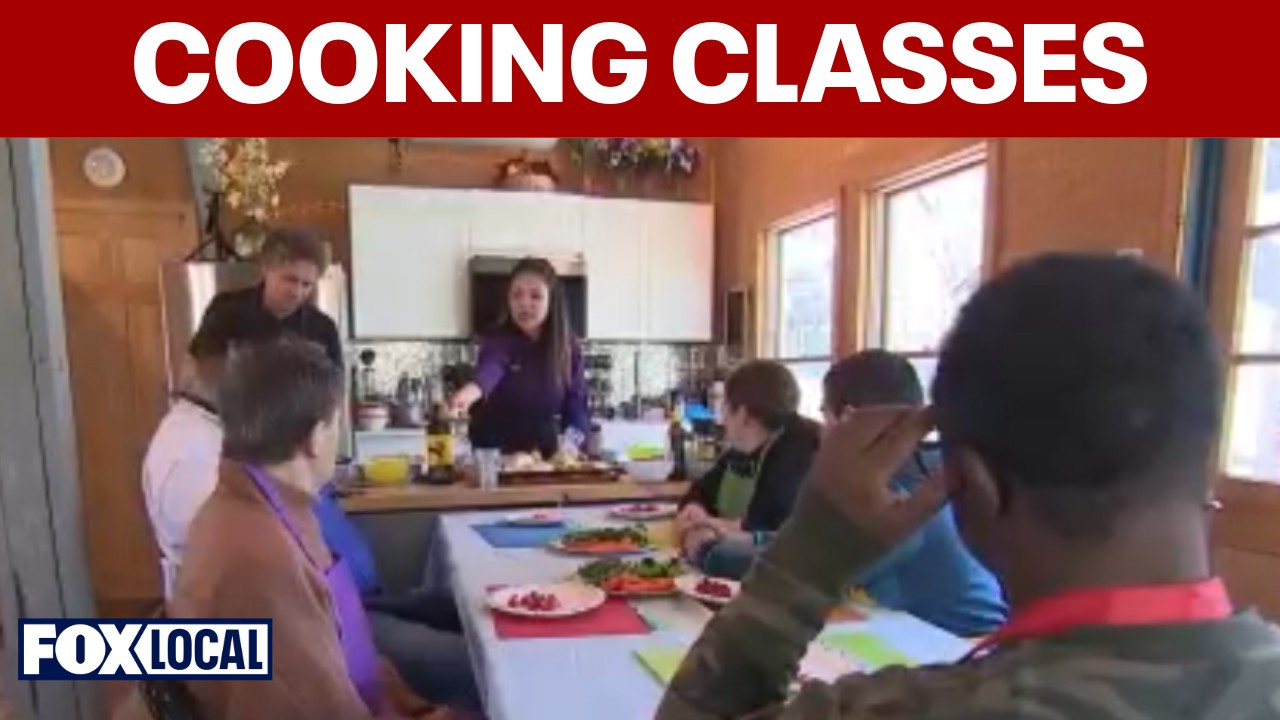 Video thumbnail for Rockland County mom runs cooking class for people on the autism spectrum