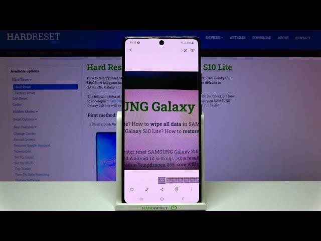 Video thumbnail for How to Turn On Gridlines on the Camera in SAMSUNG Galaxy S10 Lite – Use Gridlines