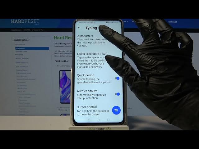 Video thumbnail for How to Activate Auto Correction on HONOR 9X Pro - Disable Auto Correction