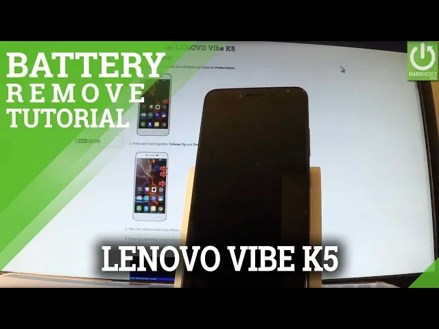 Video thumbnail for Remove Battery in LENOVO Vibe K5 - How to Soft Reset / Force Restart