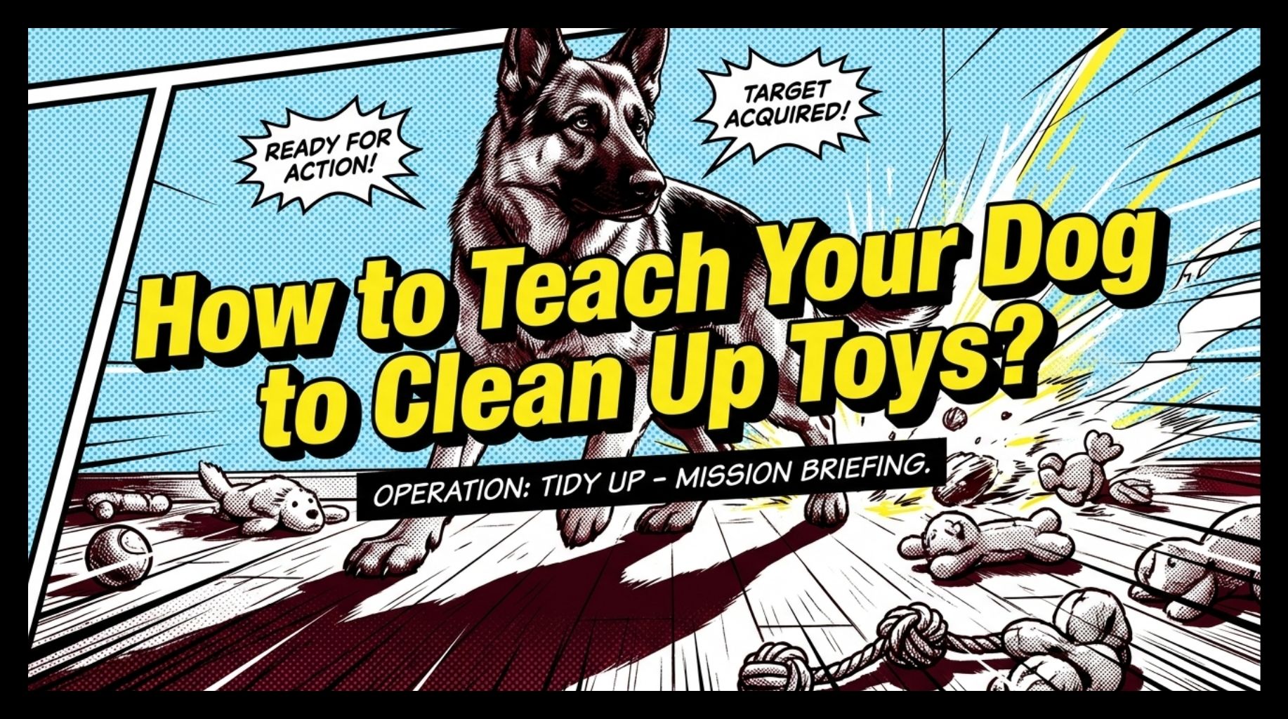 Video thumbnail for How to Teach Your Dog to Clean up Toys?