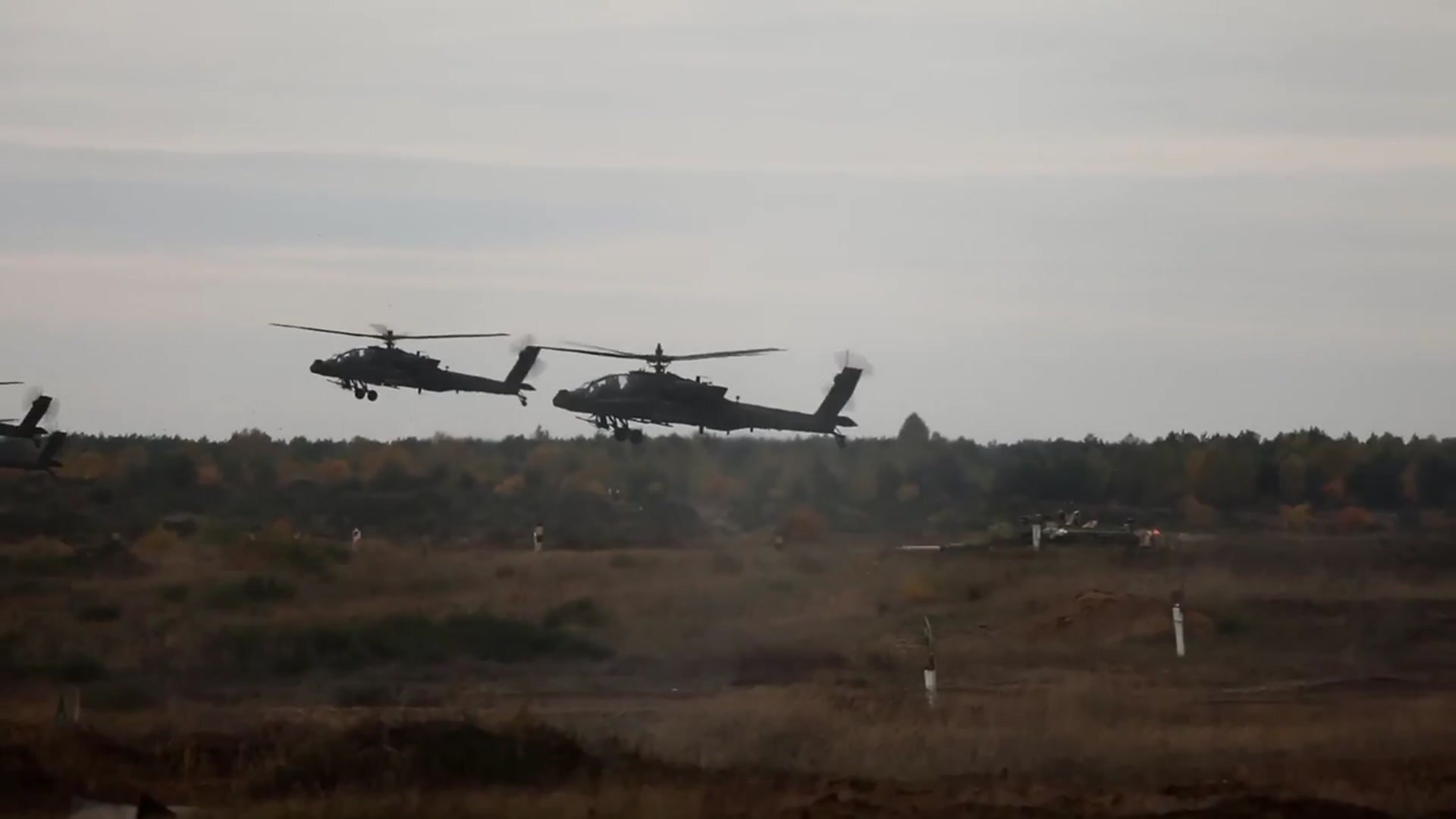 'Video thumbnail for US Army Live-Fire In Poland • Tank/Gunship Attack (2021)'