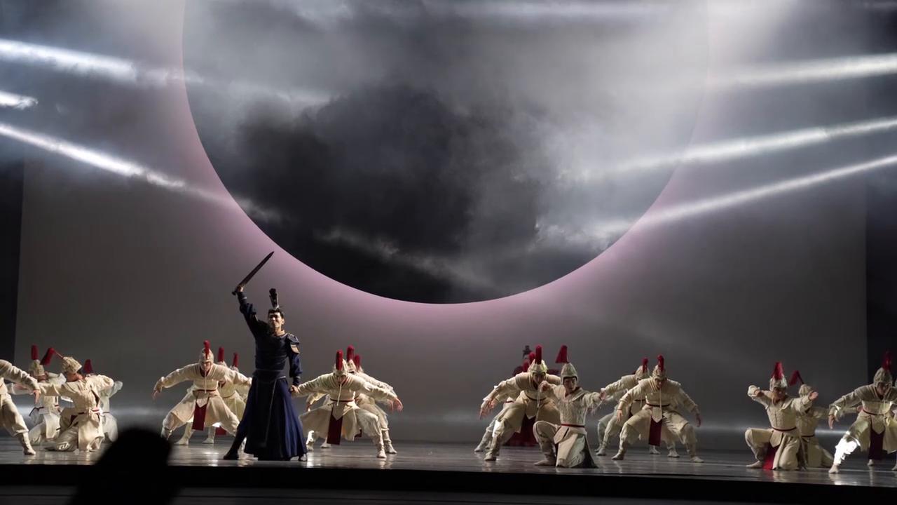 Video thumbnail for Dress rehearsal for dance drama Mulan 7.