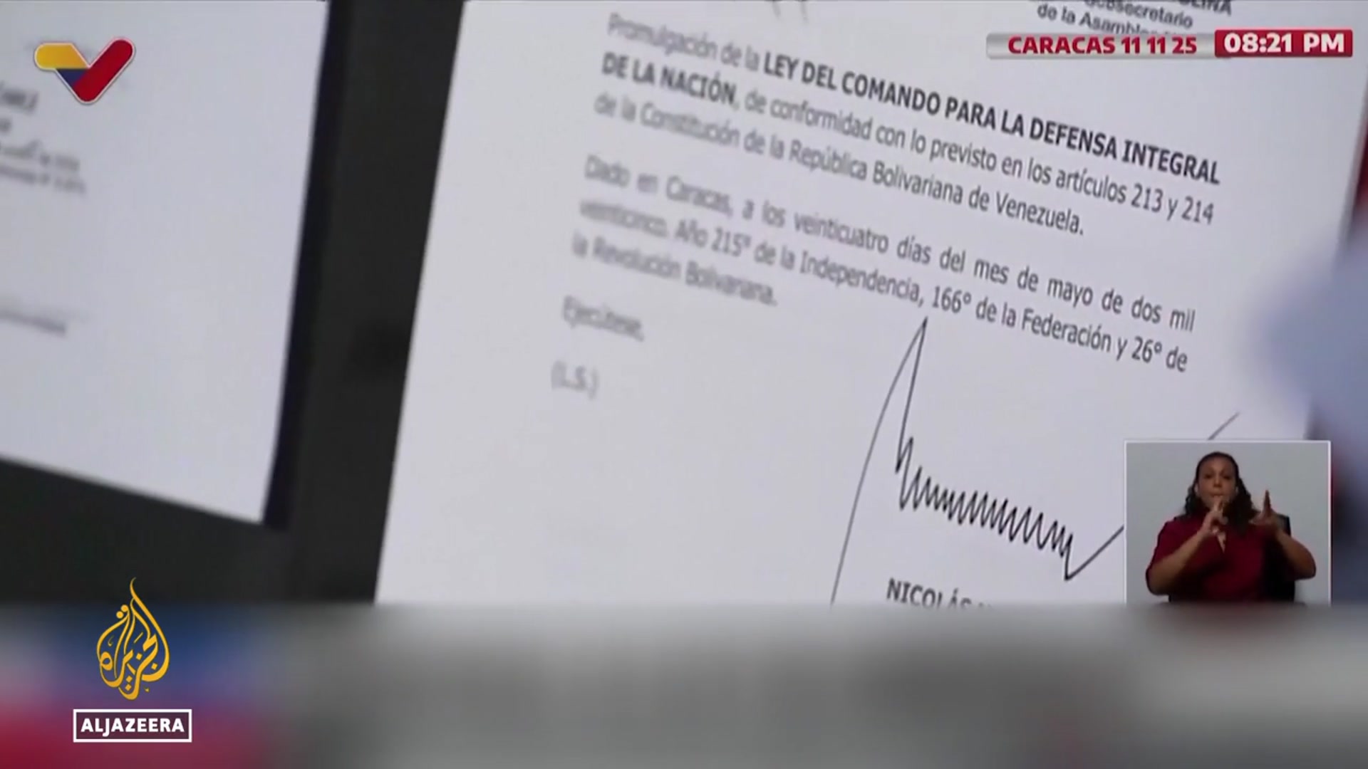 'Video thumbnail for Venezuela prepares ‘massive deployment’ of forces in case of US attack'