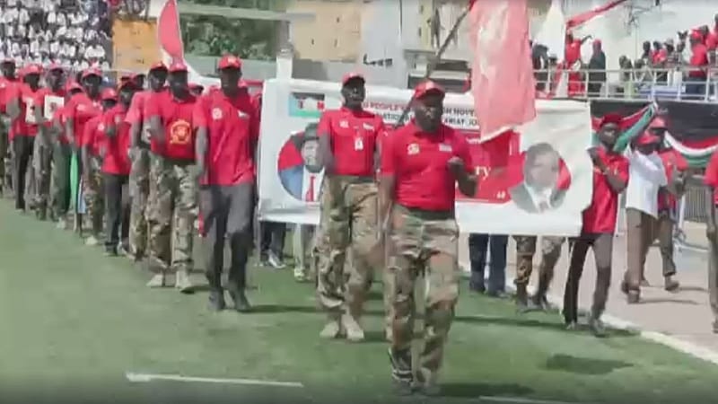 Video thumbnail for South Sudan marks SPLA Day for first time since 2013 civil war