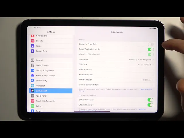 Video thumbnail for How to Disable Siri in iPad Mini 2021? Block Voice Assistant Siri in iPad Mini 2021