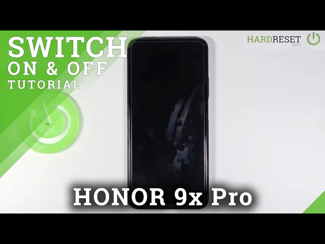 Video thumbnail for Honor 9X Pro - How to Switch Off