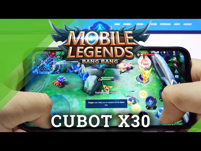 Video thumbnail for CUBOT X30 - Mobile Legends Gameplay