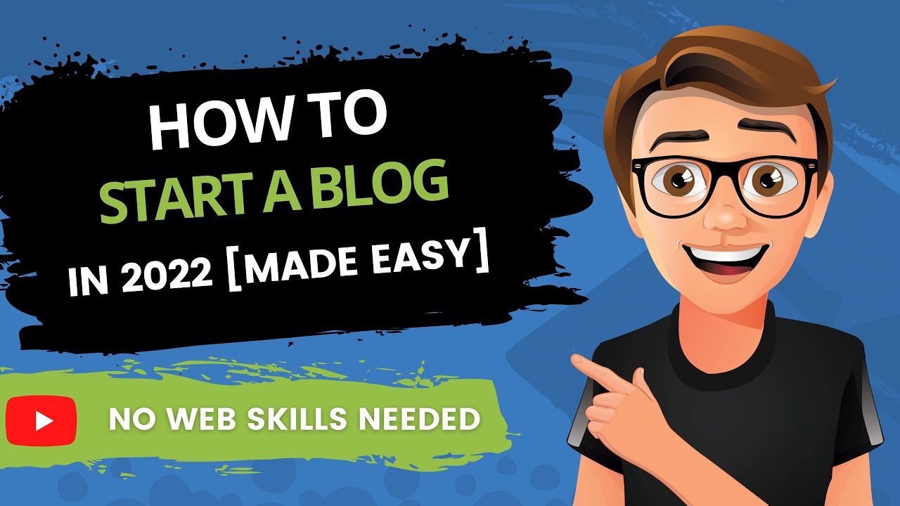 'Video thumbnail for How To Start A Blog In 2023 [STEP-BY-STEP]'
