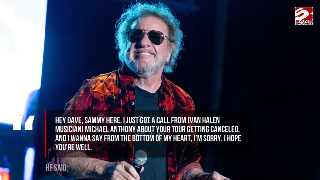 Video thumbnail for Sammy Hagar invited David Lee Roth to join him onstage at his upcoming Las Vegas residency