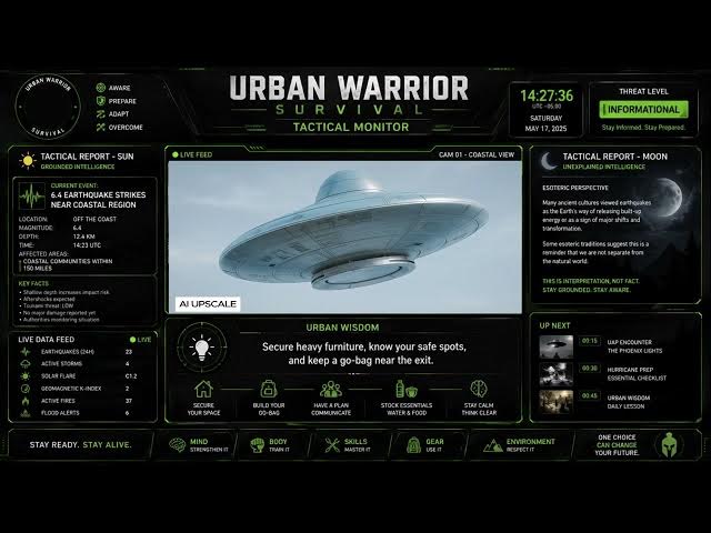 Video thumbnail for earth quake alien test
