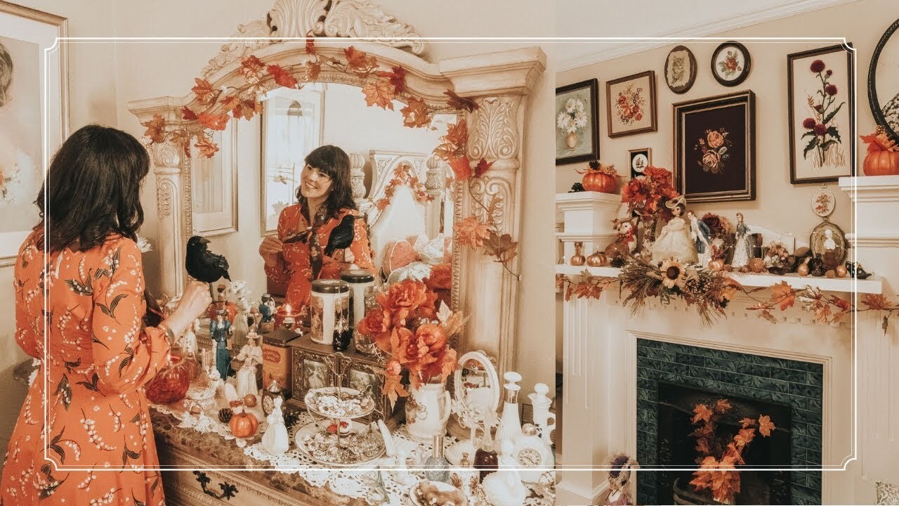 'Video thumbnail for Vintage Fall Bedroom Tour'