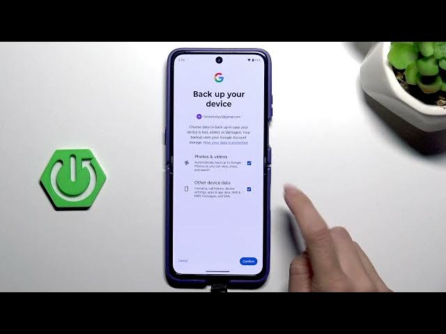 Video thumbnail for MOTOROLA Razr 70 Ultra – How to Enable Google Backup
