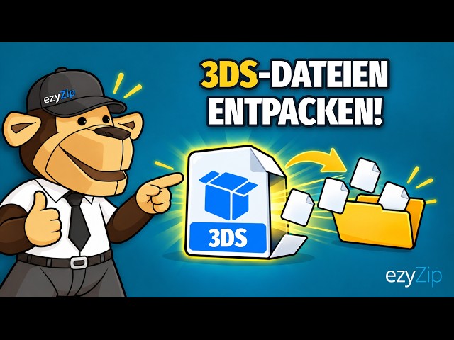 Video thumbnail for Nintendo 3DS-Dateien online kostenlos entpacken | Keine Softwareinstallation erforderlich