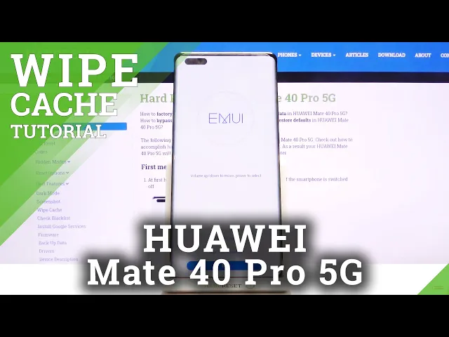 Video thumbnail for How to Wipe Cache in HUAWEI Mate 40 Pro