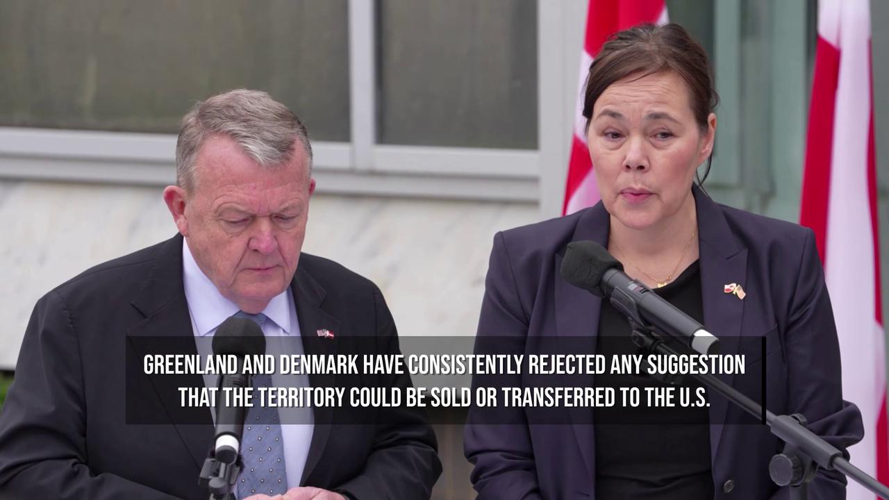 Video thumbnail for Rubio Says Greenland Is Part of Denmark 'For Now', Reviving Tensions in the Territory.