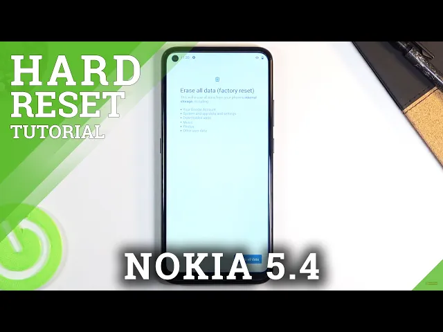 Video thumbnail for How to Factory Reset NOKIA 5.4 – Delete All Content & Settings