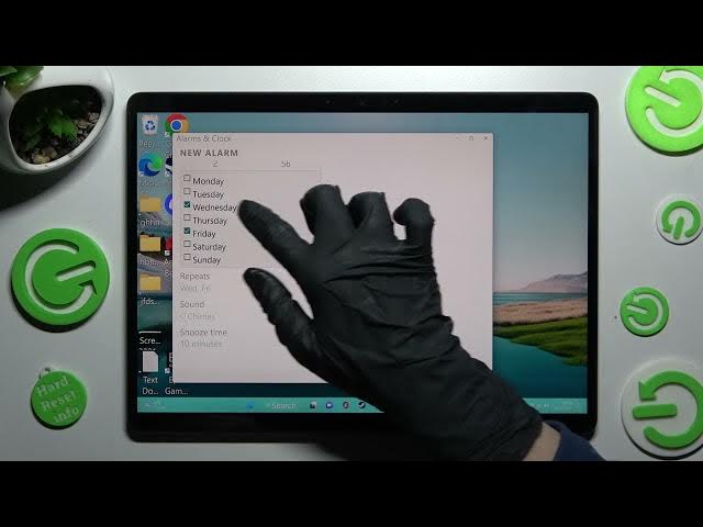 Video thumbnail for MICROSOFT SURFACE PRO X - How To Set Up Alarm Clock