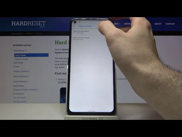 Video thumbnail for How to Switch Video Resolution in NOKIA 8.3 – Change Video Quality