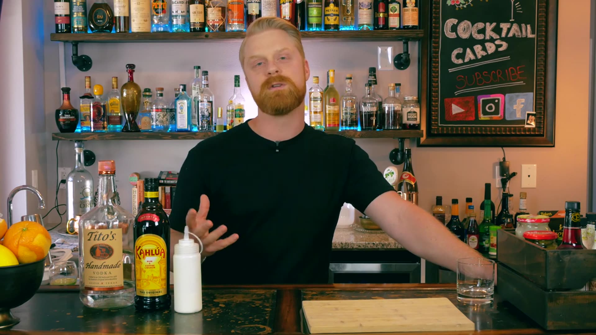 Video thumbnail for White Russian Cocktail Cards Style Dude (720P HD)