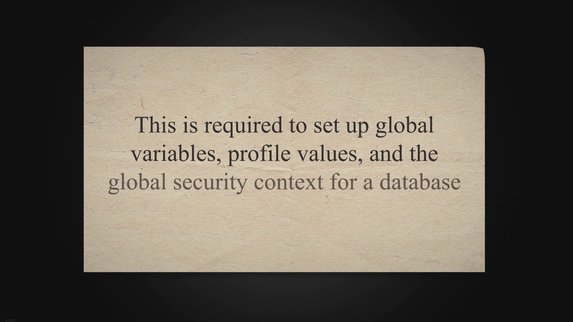 'Video thumbnail for How to initialize session in Oracle Apps using FND_GLOBAL.APPS_INITIALIZE'