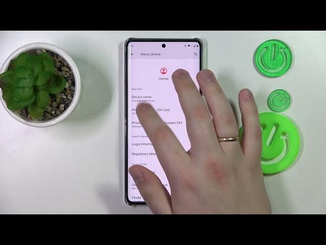 Video thumbnail for How To Check My Phone Number On MOTOROLA Edge 40 Pro