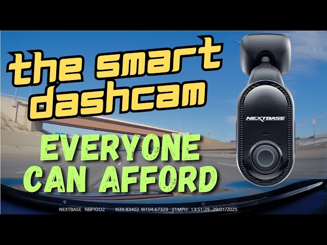 Video thumbnail for Watch Your Driving with the Nextbase Piqo 2K Smart Dashcam