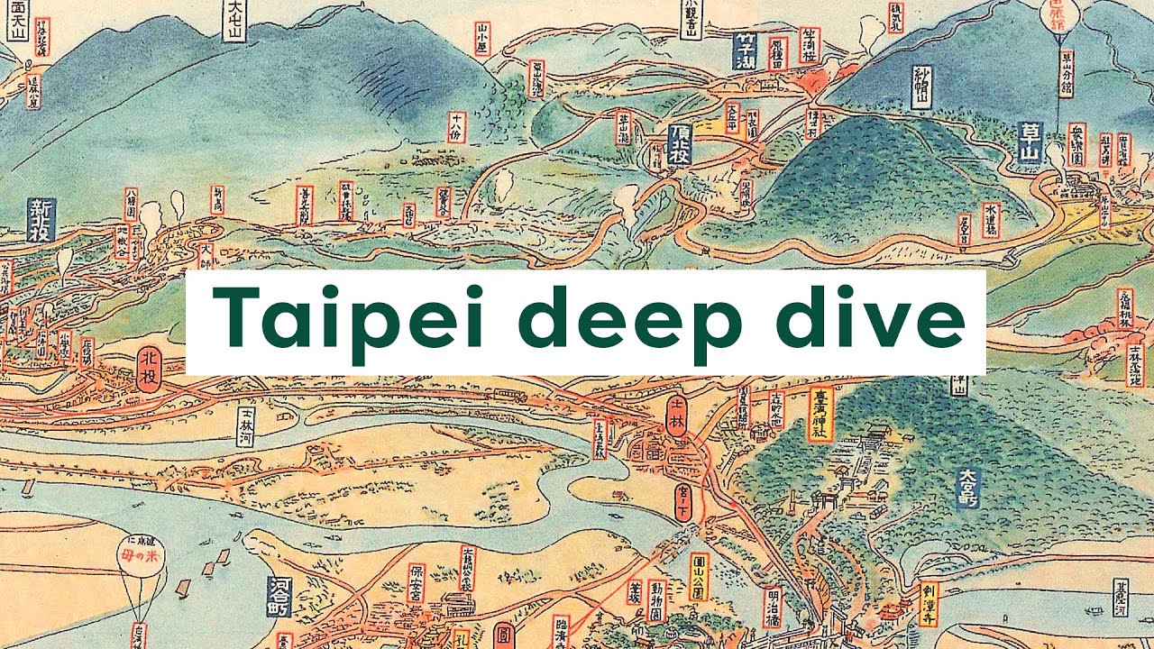 Video thumbnail for How it Became Taipei | History and Urban Development