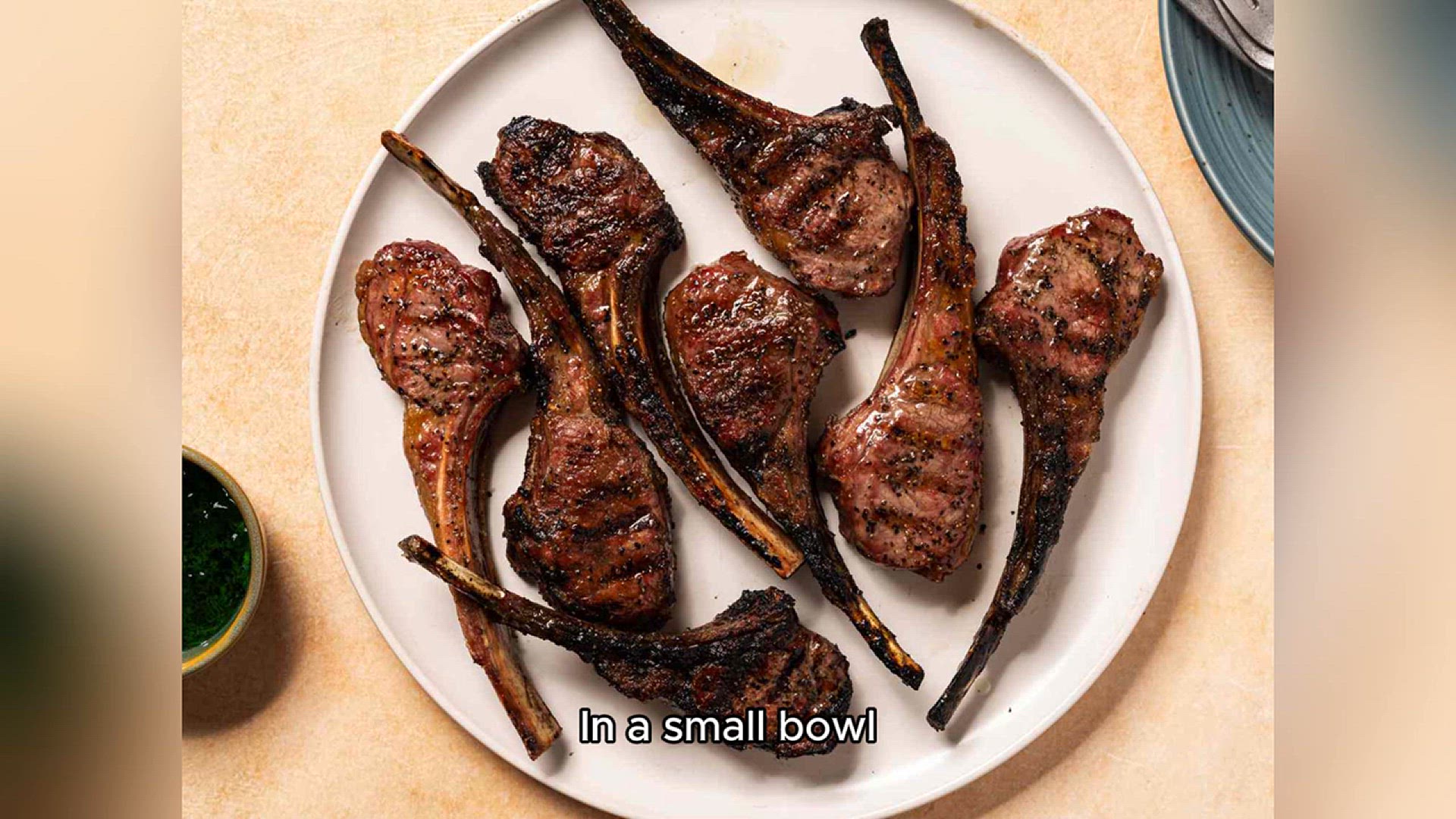 Video thumbnail for lamb chops recipe