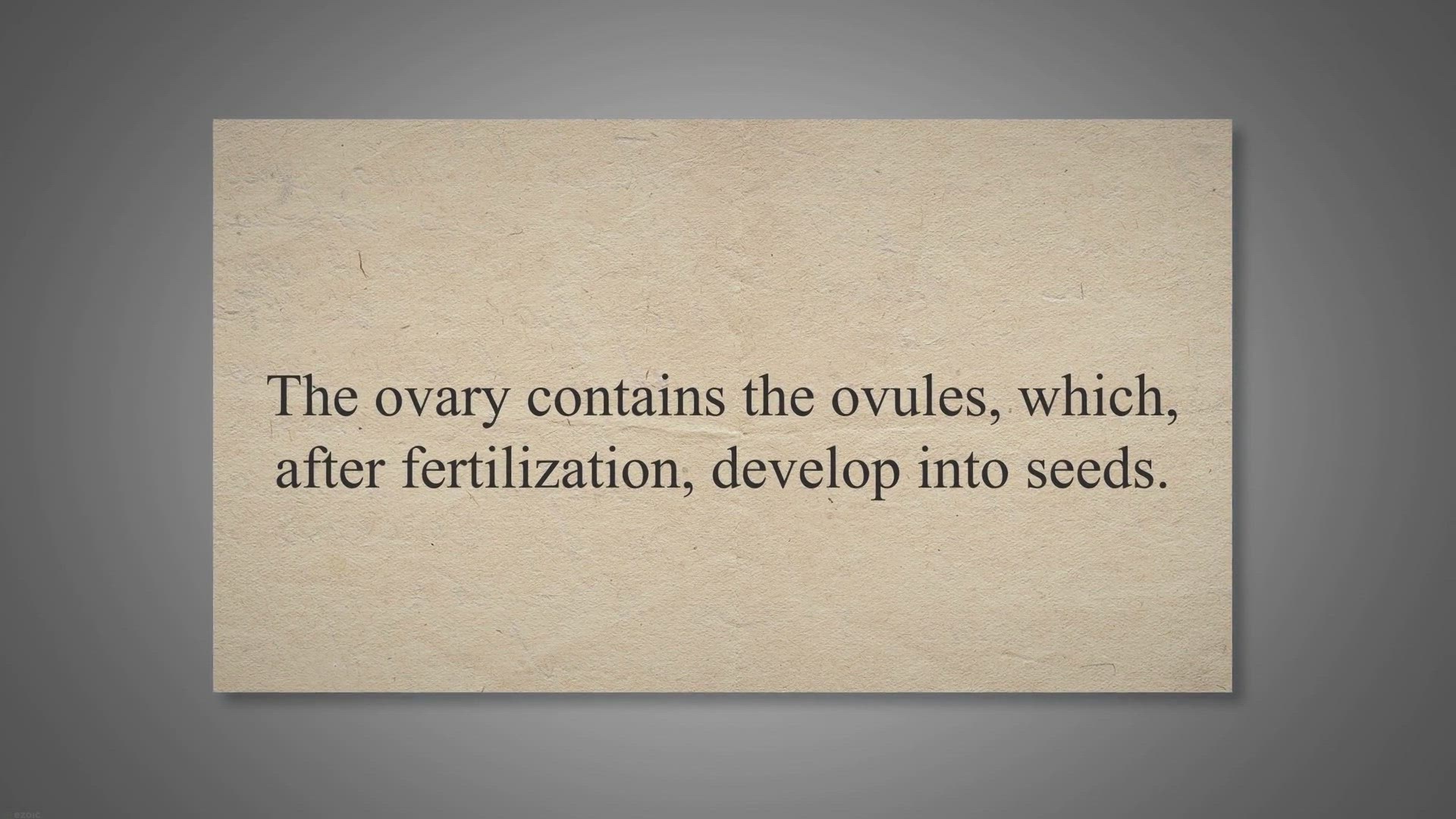 Video thumbnail for What Part of the Plant Makes Seeds for Reproduction