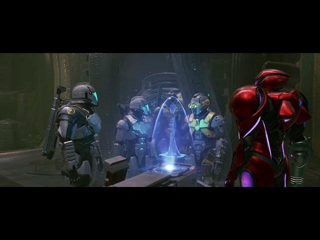 Video thumbnail for Metroid Prime 4 - Base Camp: Myles Mackenzie Fixes Golem Mech Betsy Cutscene | Psychic Beam Upgrade