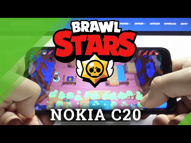 Video thumbnail for Nokia C20 Brawl Stars Gameplay