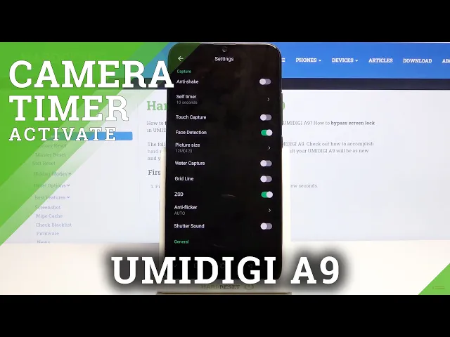 Video thumbnail for How to Change Camera Timer in UMIDIGI A9 – Activate Countdown