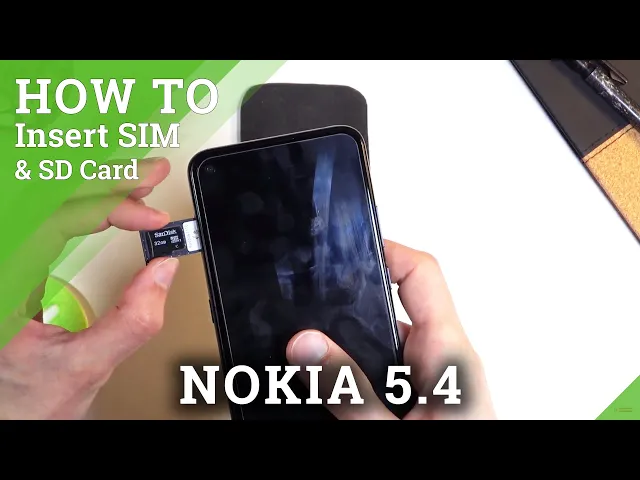 Video thumbnail for How to Insert Nano SIM & Micro SD in NOKIA 5.4 – SIM & SD Installation