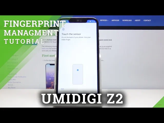 Video thumbnail for How to Add Fingerprint in UMIDIGI Z2 – Set Up Unlocking by Fingerprint