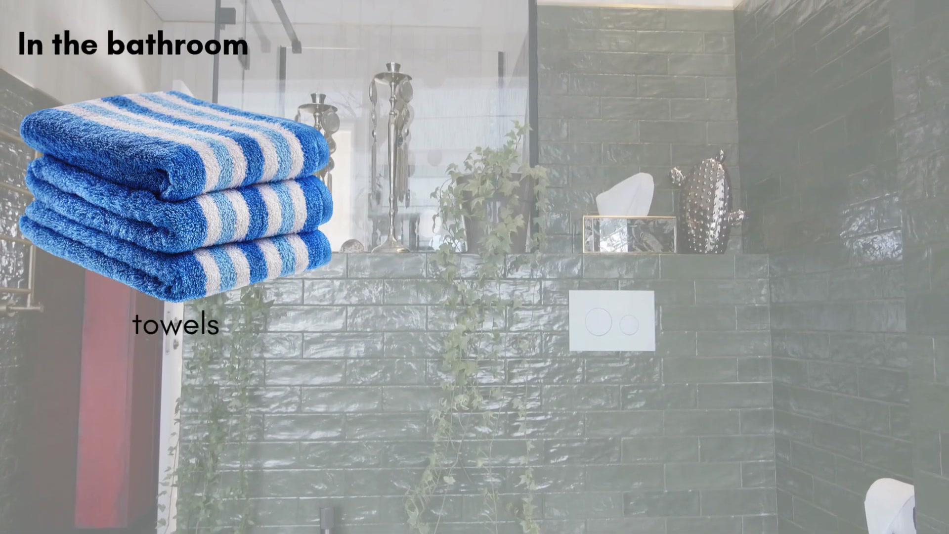 Video thumbnail for Step Into the Bathroom 🚿 A Visual Journey Through English Vocabulary With Pronunciation