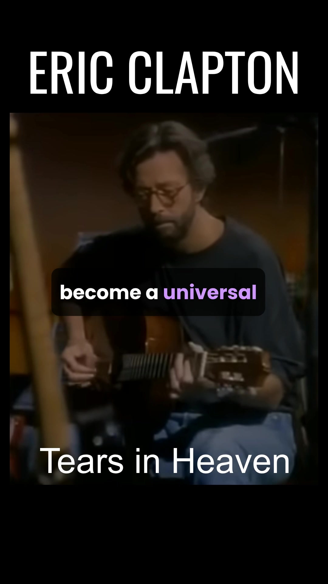 Video thumbnail for Eric Clapton - Tears in Heaven