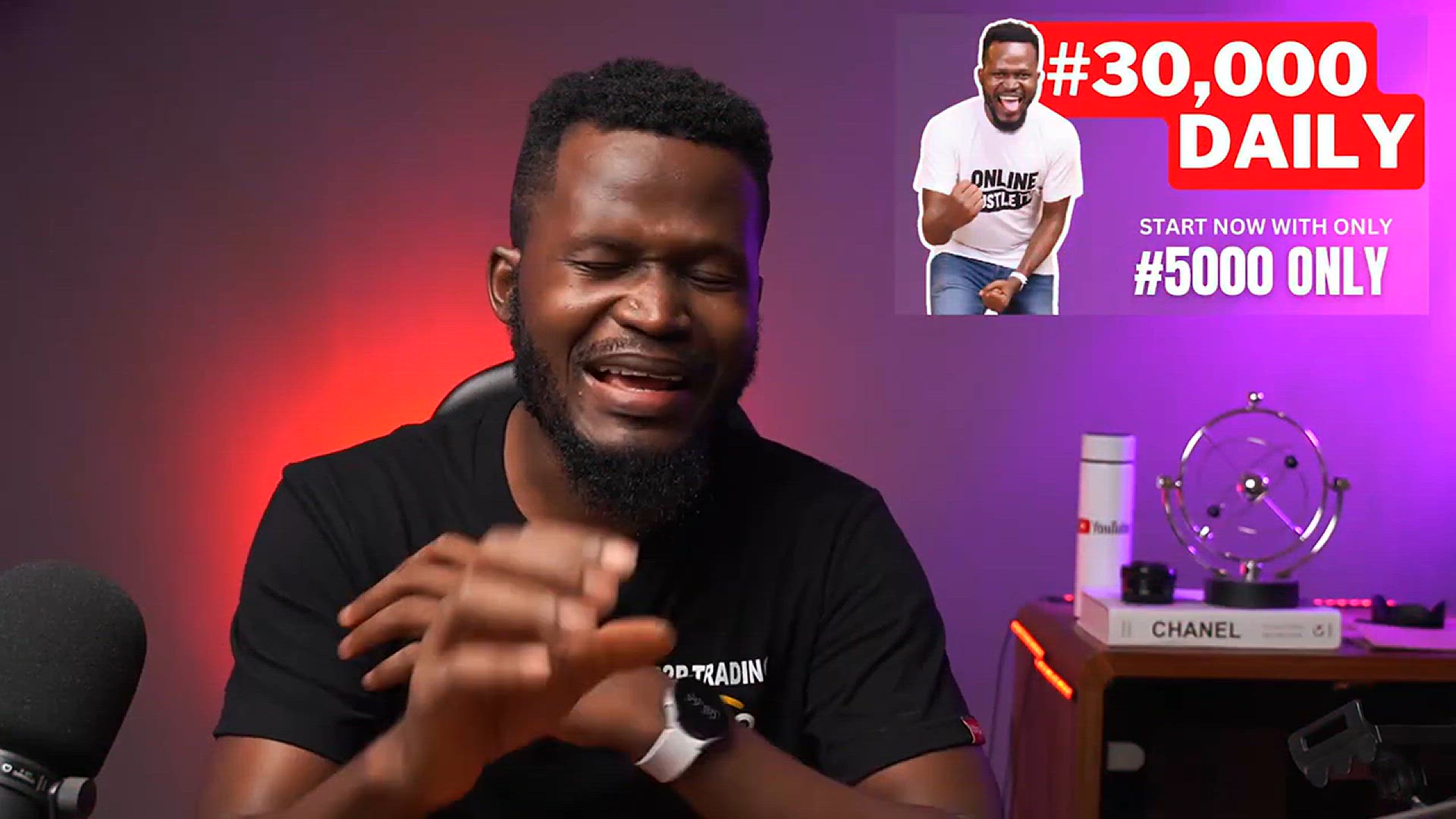 'Video thumbnail for How He Makes 60,000 Naira Everyday in Nigeria Online with a 5000 Naira Investment'