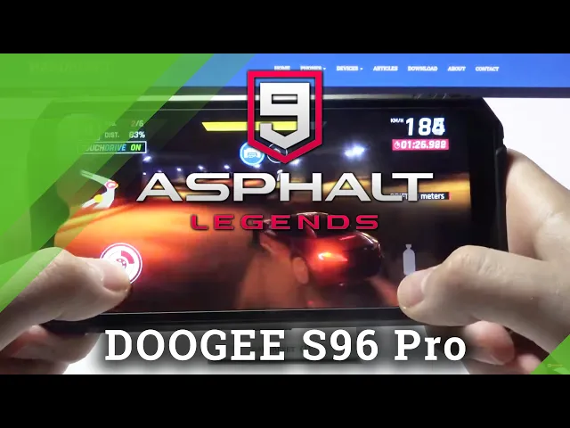 Video thumbnail for Asphalt 9 Gameplay on DOOGEE S96 Pro - Android Game Review