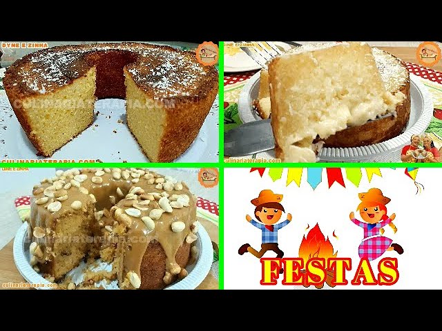 'Video thumbnail for As Receitas mais Saborosas de Bolo Caseiro - Culinária Terapia por Dyne e Zinha'