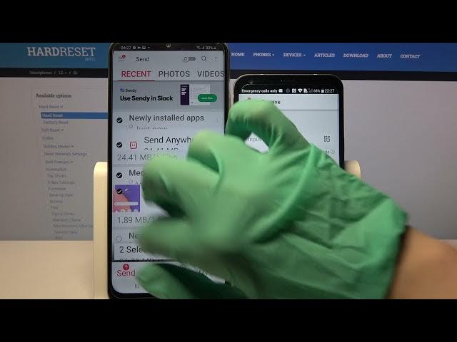 Video thumbnail for How to Transfer files from Android Device to LG Q6 – Send Anywhere App