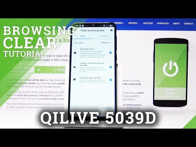 Video thumbnail for How to Clear Browser on QILIVE 5039D – Delete Visited Web Pages History